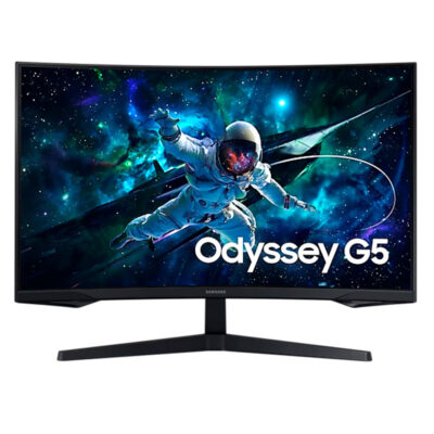 Monitor Samsung Odyssey G5 32″ QHD (2560 x 1440), 1 x HDMI 2.0, 1 x DP 1.2, 1 x Audífono