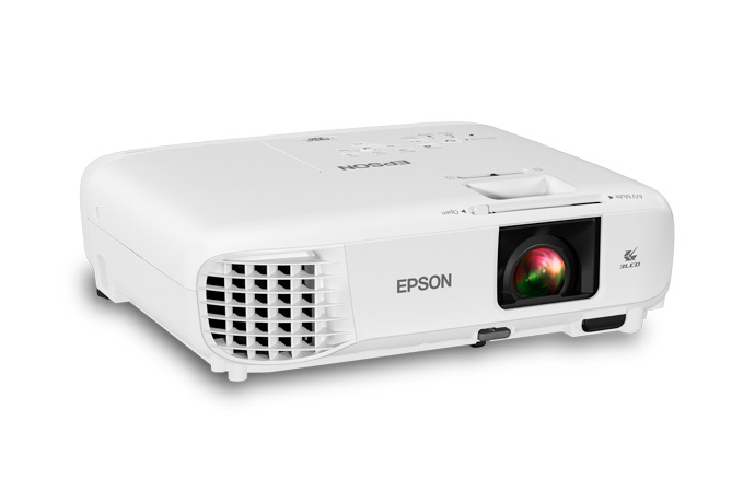 Proyector Epson PowerLite E20, 3400 Lúmenes, 1024x768, XGA. - Imagen 2