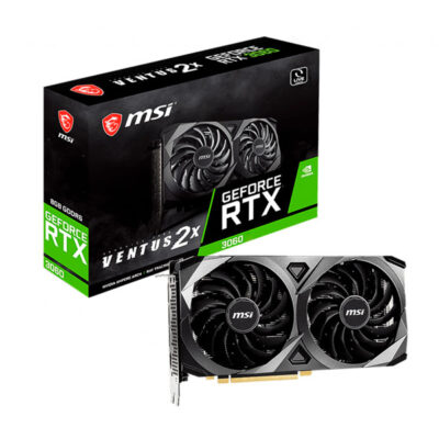 Tarjeta de video MSI GeForce RTX 3060 VENTUS 2X 12G OC, 12GB GDDR6, PCI-Express Gen 4.0