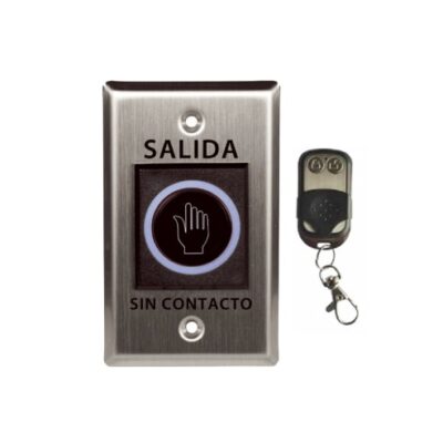 BOTON DE SALIDA SIN CONTACTO CON CONTROL REMOTO